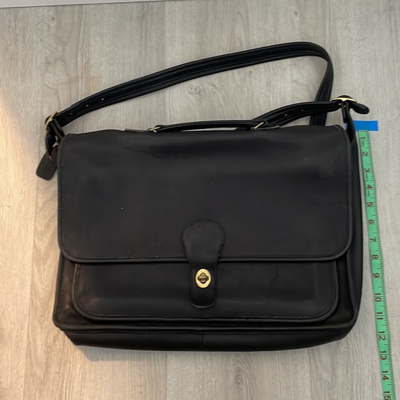 Authentic Coach soft briefcase - Picture 3 of 3